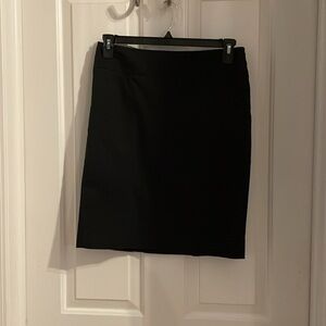 Loft size 4 black skirt